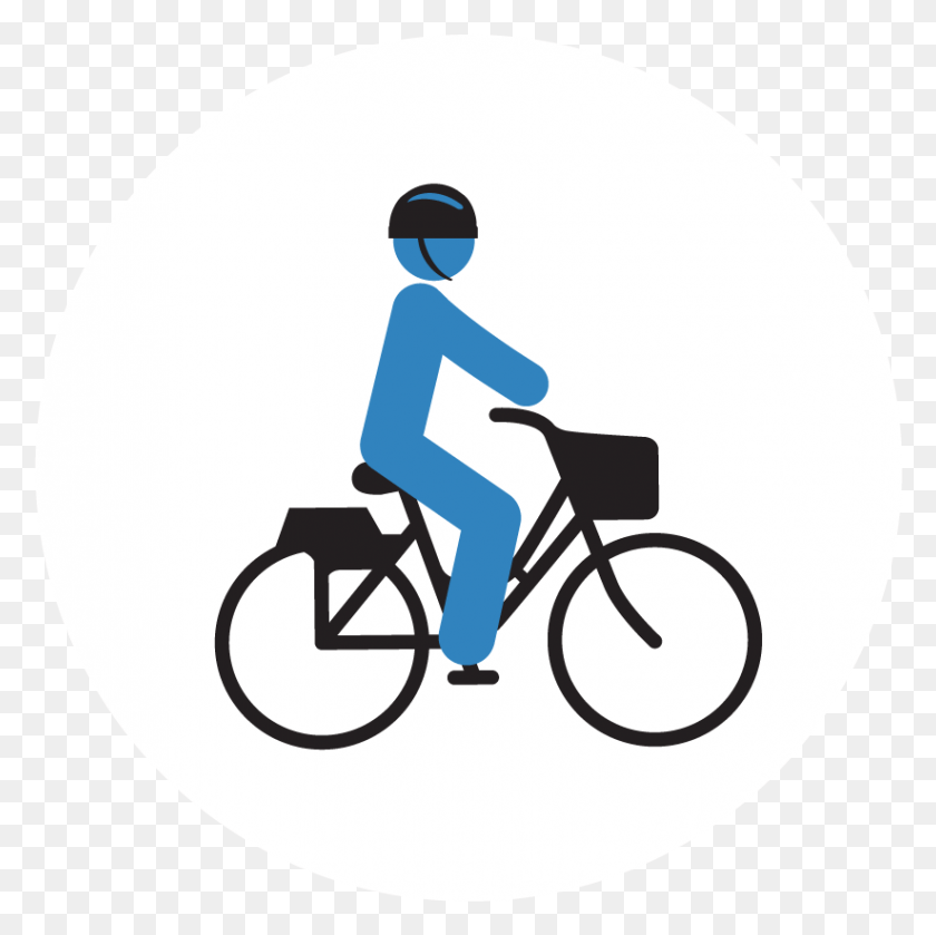 823x822 Ucla How To Icons1 Long Beach Bike Share Logo, Person, Human, Bicycle HD PNG Download
