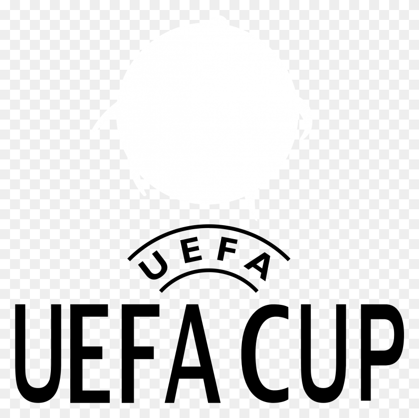 2251x2249 Uefa Cup Logo Black And White Uefa Champions League, Stencil HD PNG Download