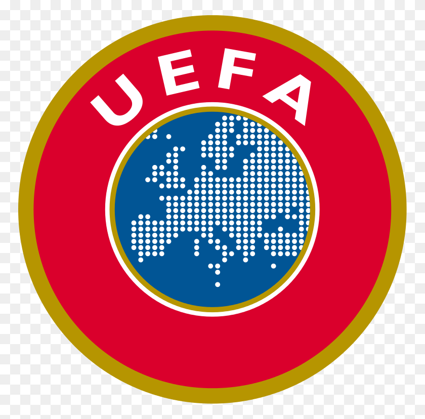 768x768 Uefa Logo Logo Uefa, Symbol, Trademark, Text HD PNG Download