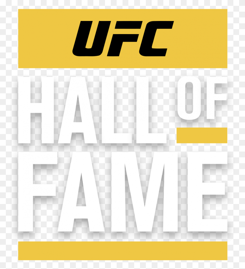 1041x1152 Ufc Hall Of Fame Logo, Text, Label, Word HD PNG Download