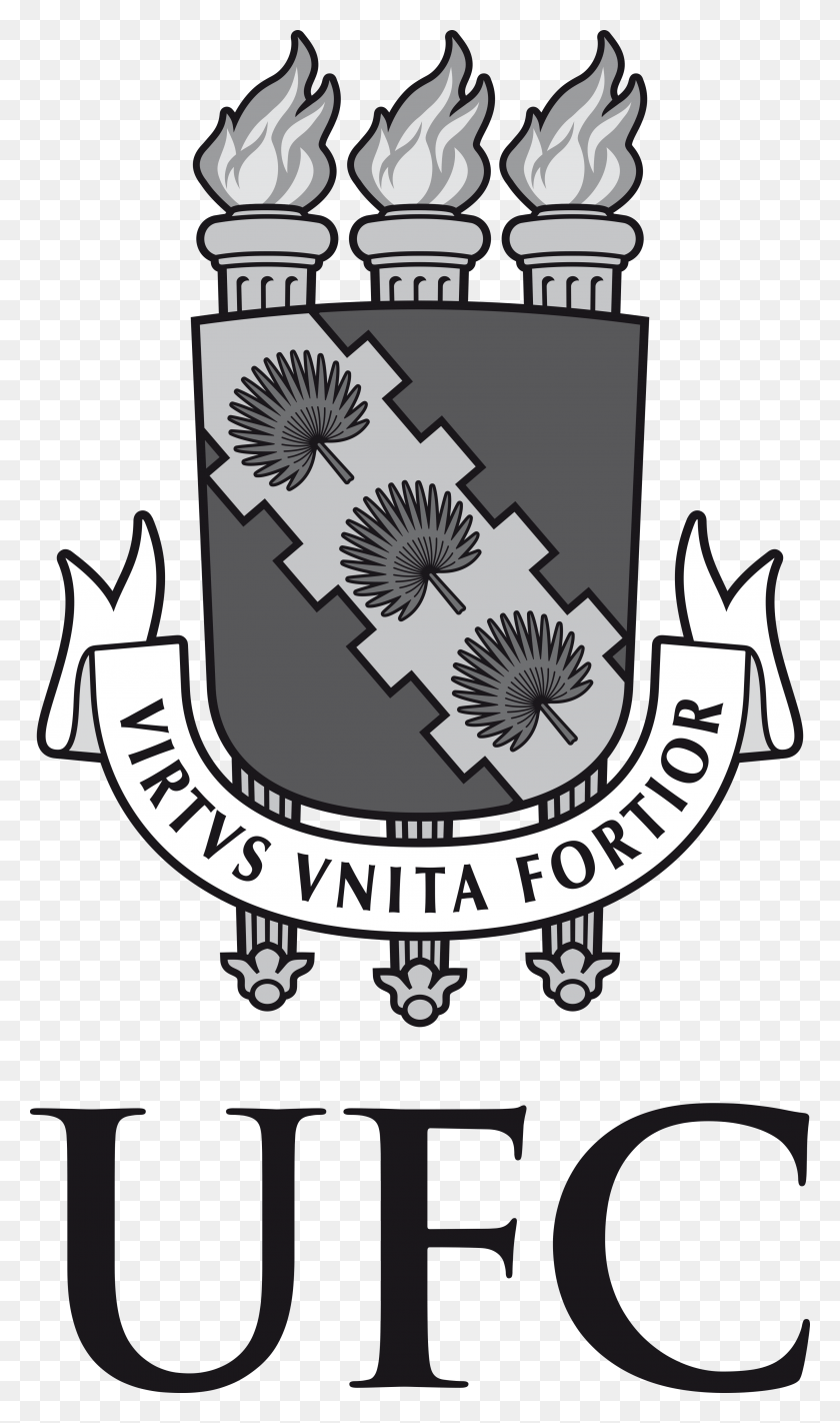 3500x6116 Ufc Logo Universidade Braso Universidade Federal Do Cear, Símbolo, Emblema, Marca Registrada Hd Png