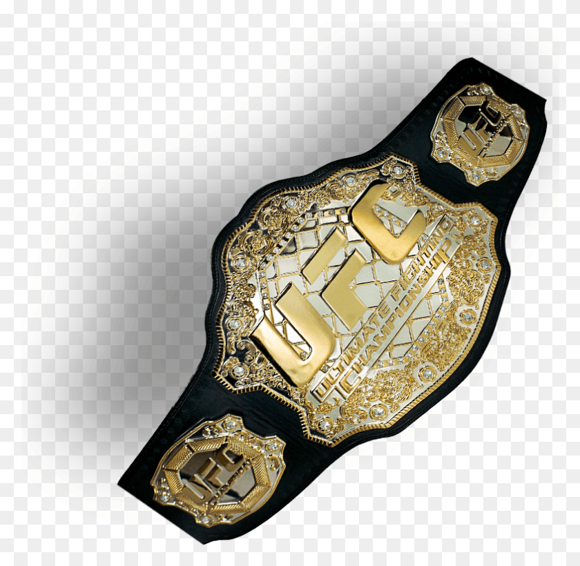 784x764 Ufc Poyas Ufc, Accessories, Accessory, Gold HD PNG Download