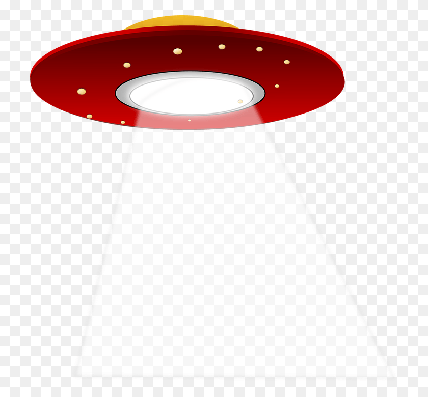 722x720 Ufo Clipart Beam Ufo Clip Art, Lamp, Lighting, Lampshade HD PNG Download