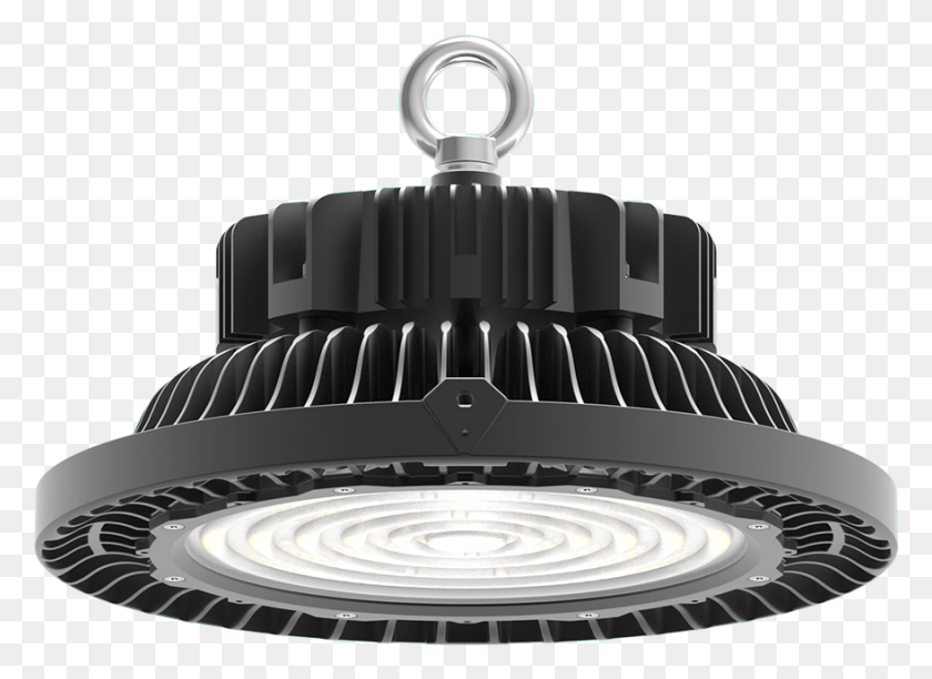 879x623 Ufo Led High Bay Lights For High End Applications Hanging Flood Light, Lighting, Light Fixture, Wristwatch HD PNG Download