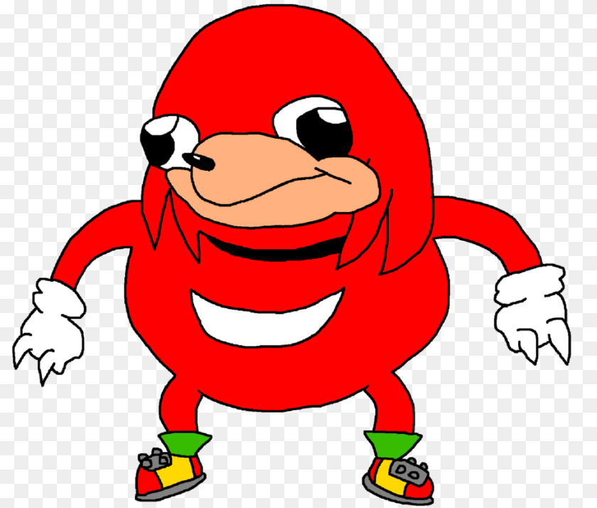 Ugandan Knuckles Image, Baby, Person, Cartoon Sticker PNG