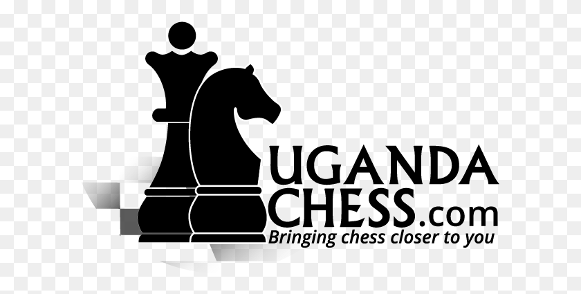 607x365 Descargar Png Ugchess Logos Black Small Federation Chess Logo, Texto, Juego, Alfabeto Hd Png