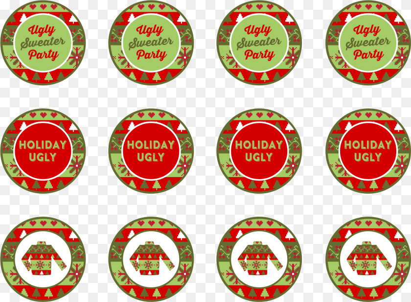 2883x2126 Ugly Christmas Sweater Award Certificate Template Ugly Sweater Winner Categories, Text Sticker PNG
