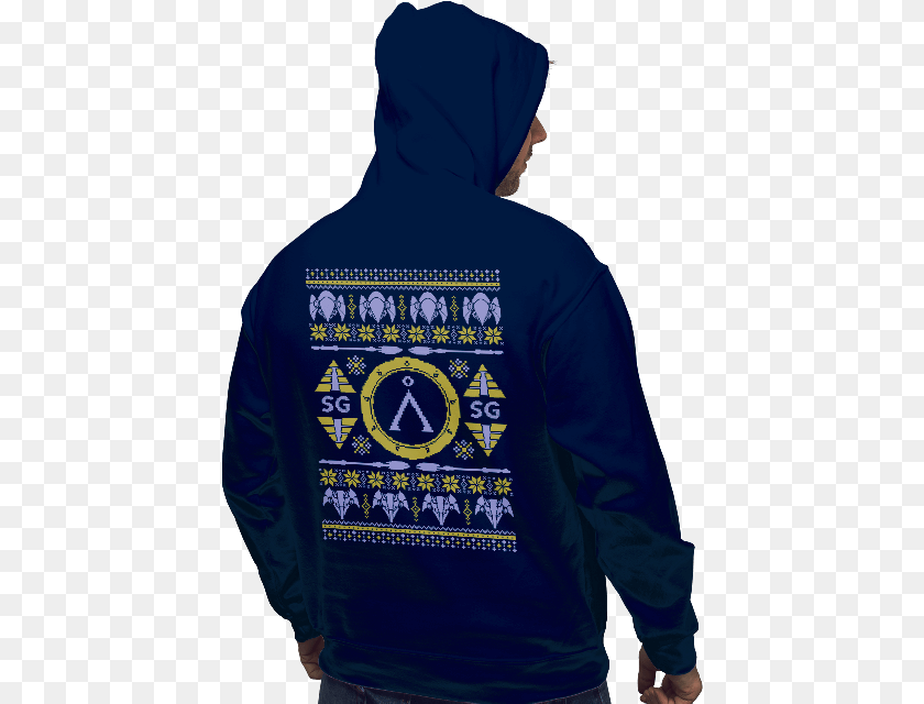 Ugly Stargate Shirt, Clothing, Hood, Hoodie, Knitwear Sticker PNG