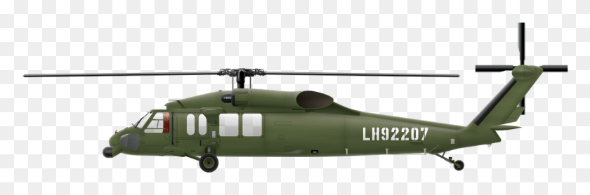 1233x345 Uh 60 Clip Art, Helicopter, Aircraft, Vehicle HD PNG Download