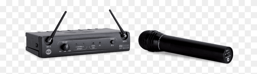 685x184 Uhf Wireless Microphone Electronics, Radio, Electrical Device HD PNG Download