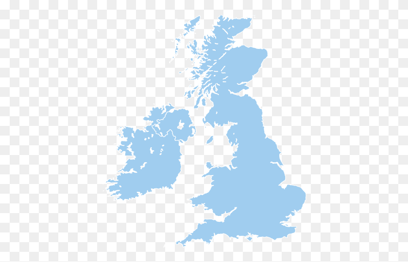 423x481 Descargar Png / Mapa De Irlanda Del Reino Unido Png