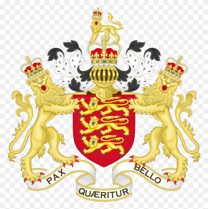 1455x1466 Uk Coat Of Arms Kingdom Of England Coat Of Arms, Symbol, Emblem, Logo HD PNG Download