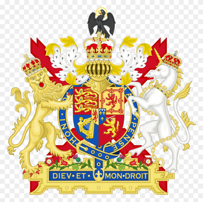 896x892 Escudo De Armas Del Reino Unido Png / Escudo De Armas Del Reino Unido Hd Png