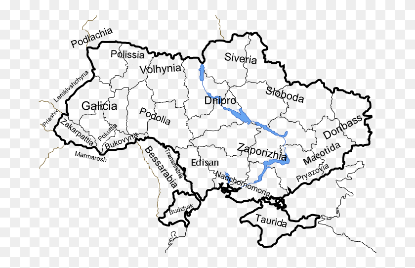 684x482 Ukraine Historical Regions Ukraine Historical Regions, Map, Diagram, Plot HD PNG Download