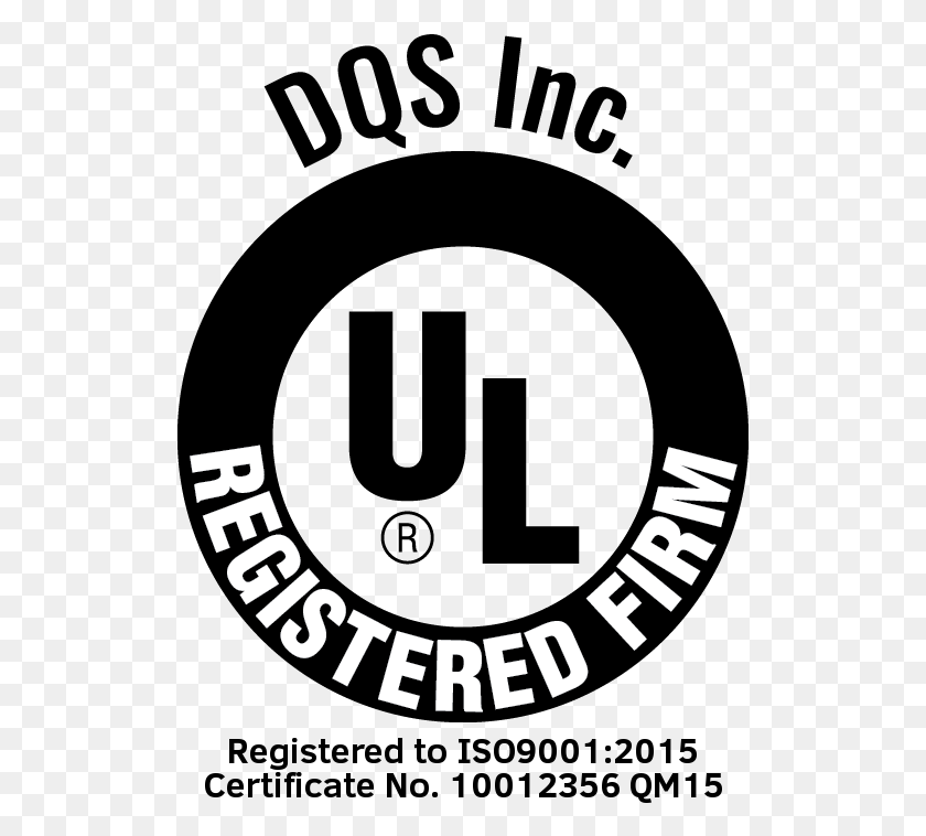519x698 Ull Registered Firm Dqs 15 Emblem, Logo, Symbol, Trademark HD PNG Download