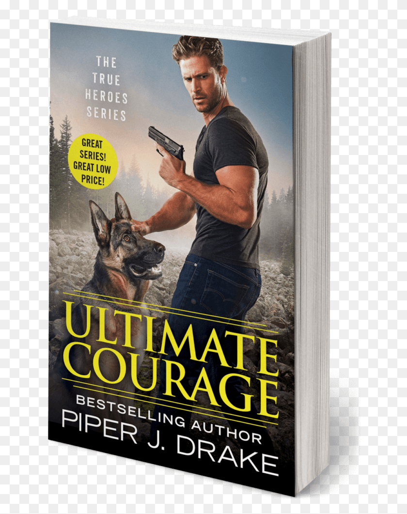 652x1001 Ultimate Courage By Piper J Плакат, Реклама, Человек, Человек Hd Png Скачать