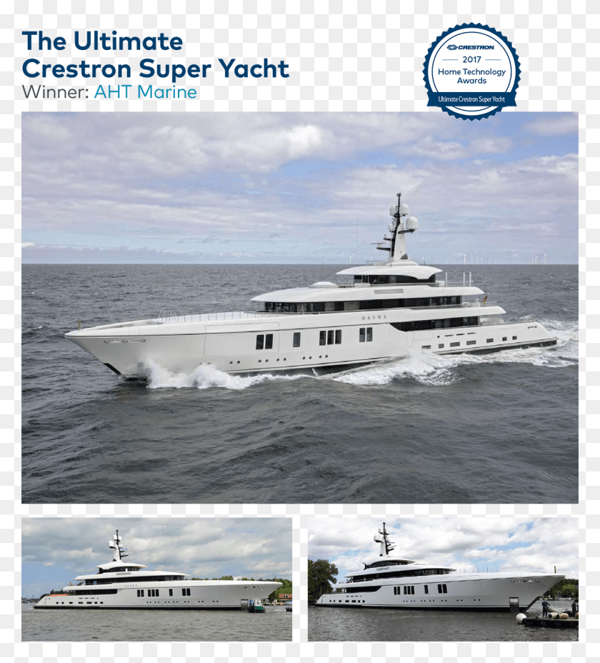 1150x1281 Descargar Png Ultimate Crestron Super Yacht 1, Yate De Lujo, Barco, Vehículo, Transporte Hd Png