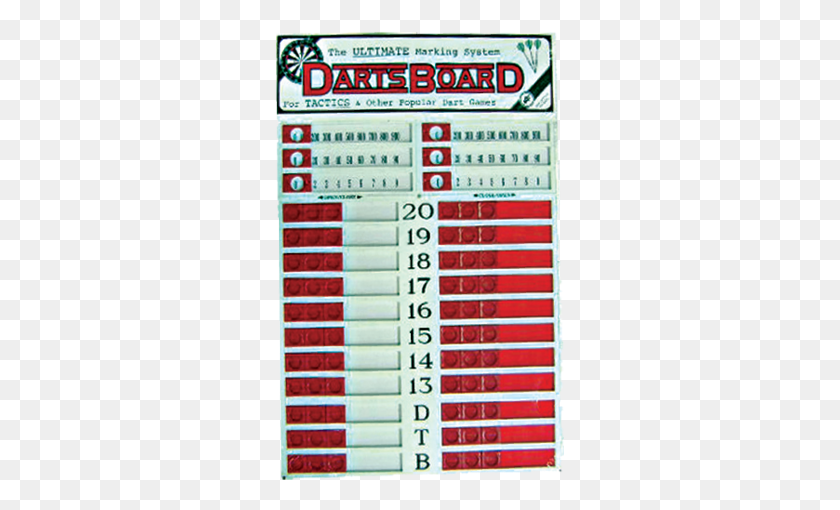 289x450 Ultimate Dart Scoreboard Marking System Dart Scoreboard, Word, Number, Symbol HD PNG Download