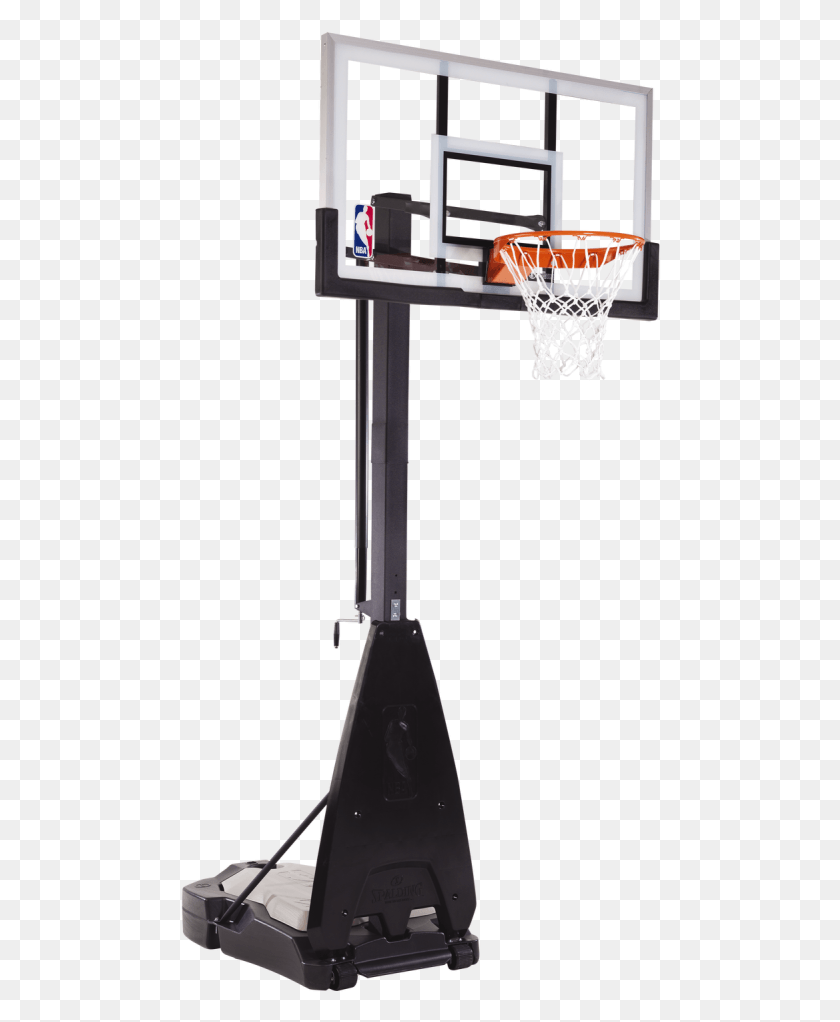 482x962 Ultimate Hybrid Glass System Plain Spalding Basketball, Hoop, Team Sport, Sport HD PNG Download