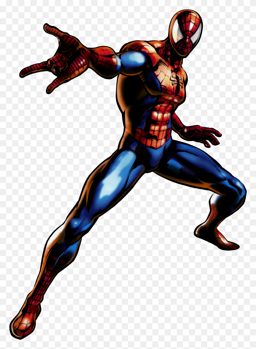 2832x3940 Ultimate Marvel Vs Capcom 3 Umvc3 Spiderman, Person, Human, People HD PNG Download