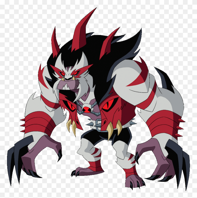 799x803 Ultimate Rath Ben 10 Ultimate Rath, Hook, Dragon, Claw HD PNG Download