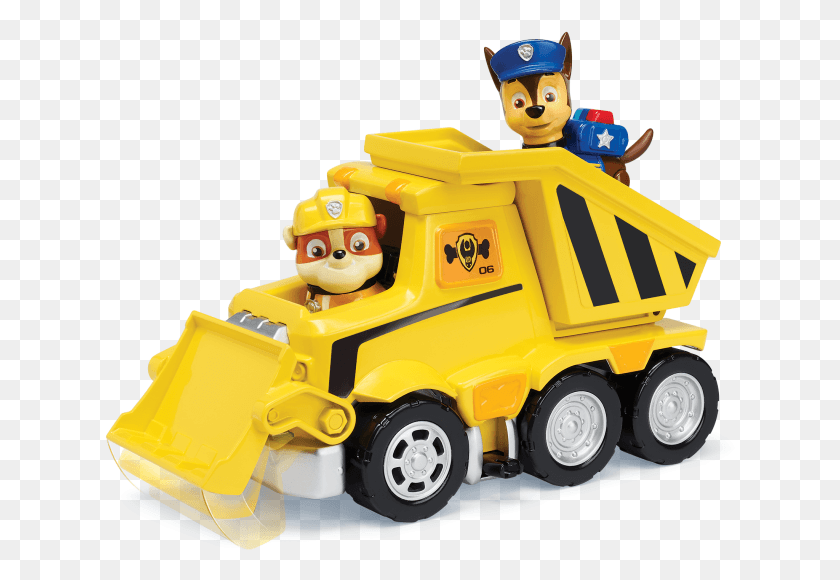 631x520 Ultimate Rescue Paw Patrol Rubble, Toy, Vehicle, Transportation HD PNG Download