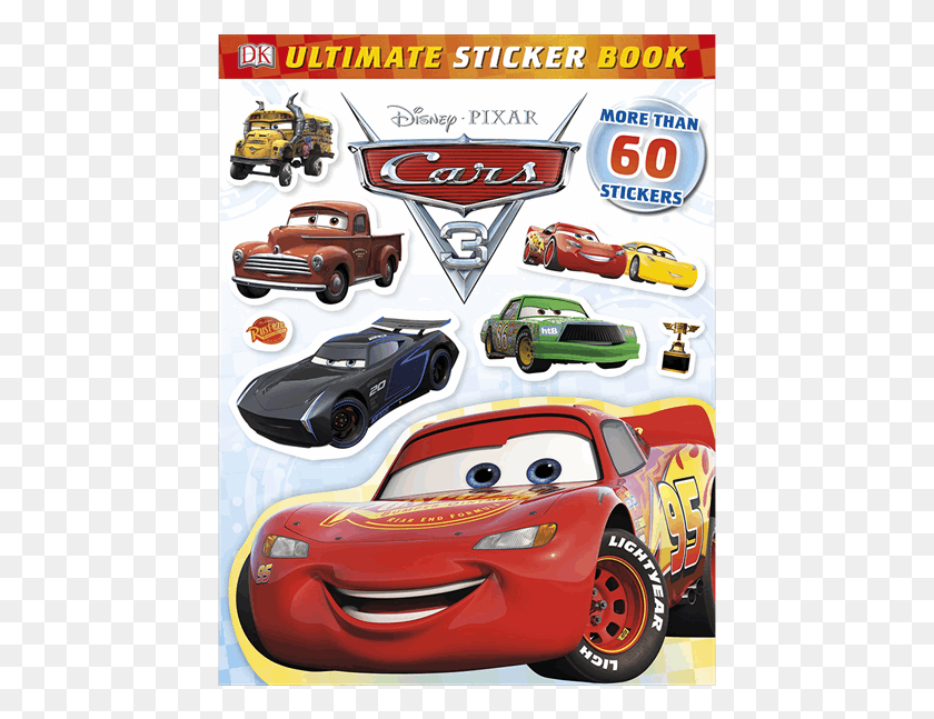 449x587 Descargar Png Ultimate Sticker Book Cars, Tire, Coche, Vehículo Hd Png