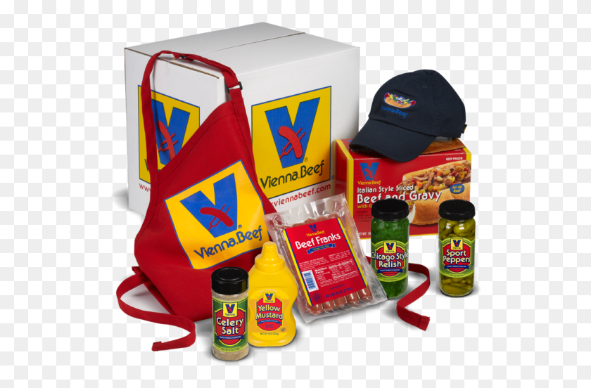 530x492 Ultimate Vienna Lovers Kit Vienna Beef, Label, Text, Clothing HD PNG Download
