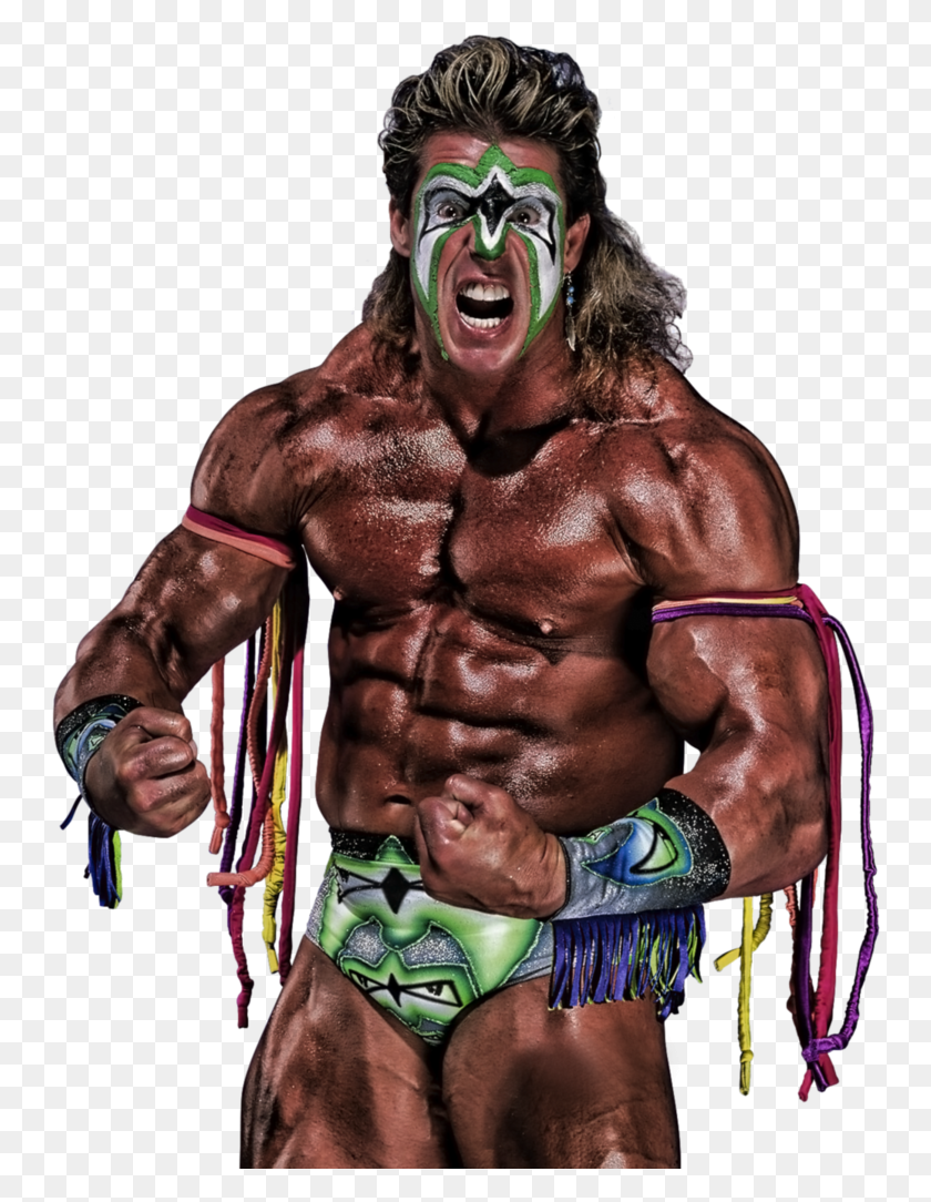748x1024 Ultimate Warrior, Skin, Person, Human HD PNG Download
