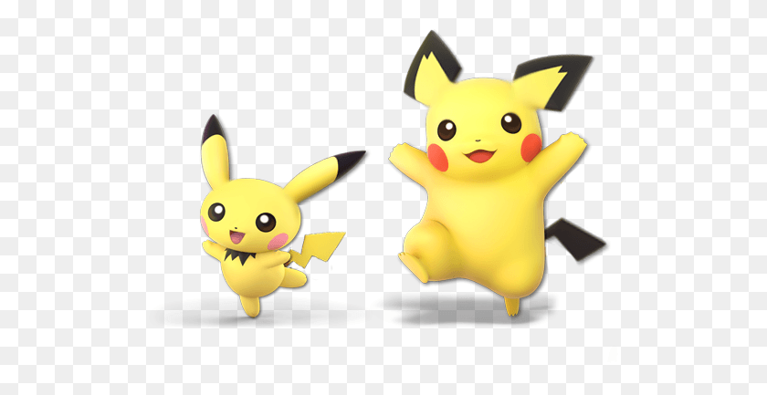 518x373 Ultimatei Got Bored And Did A Thing With Pichu39s And Pikachu And Pichu Smash Ultimate, Toy, Graphics HD PNG Download