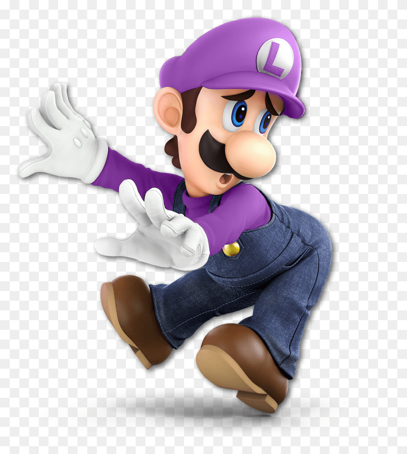 1076x1209 Ultimatei Recolored Luigi39s Smash 5 Render To Purple Super Smash Bros Ultimate Luigi, Super Mario, Person, Human HD PNG Download