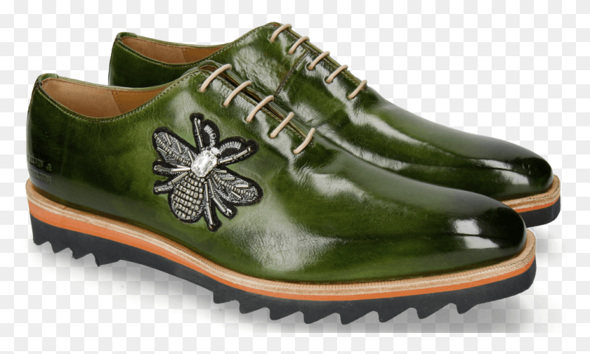 1017x580 Ultra Green Patch Bee Stone Chaussure Melvin Et Hamilton Jeff, Shoe, Footwear, Clothing HD PNG Download