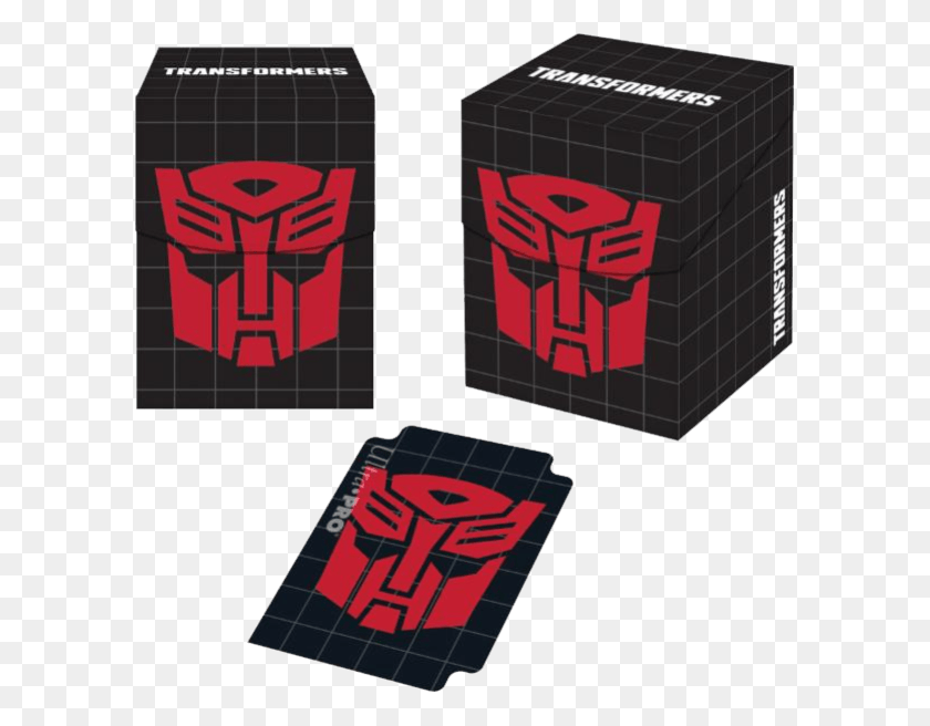 596x596 Ultra Pro Deck Box Transformers Autobot Symbol Transformers Tcg Artwork, Оружие, Вооружение, Бомба Png Скачать