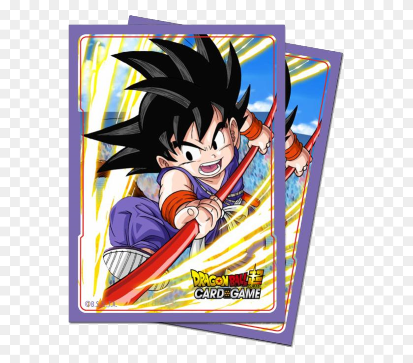 561x677 Ultra Pro Game Sleeves Dragon Ball Super Explosive Dragon Ball Card Game Sleeves, Comics, Book, Manga HD PNG Download