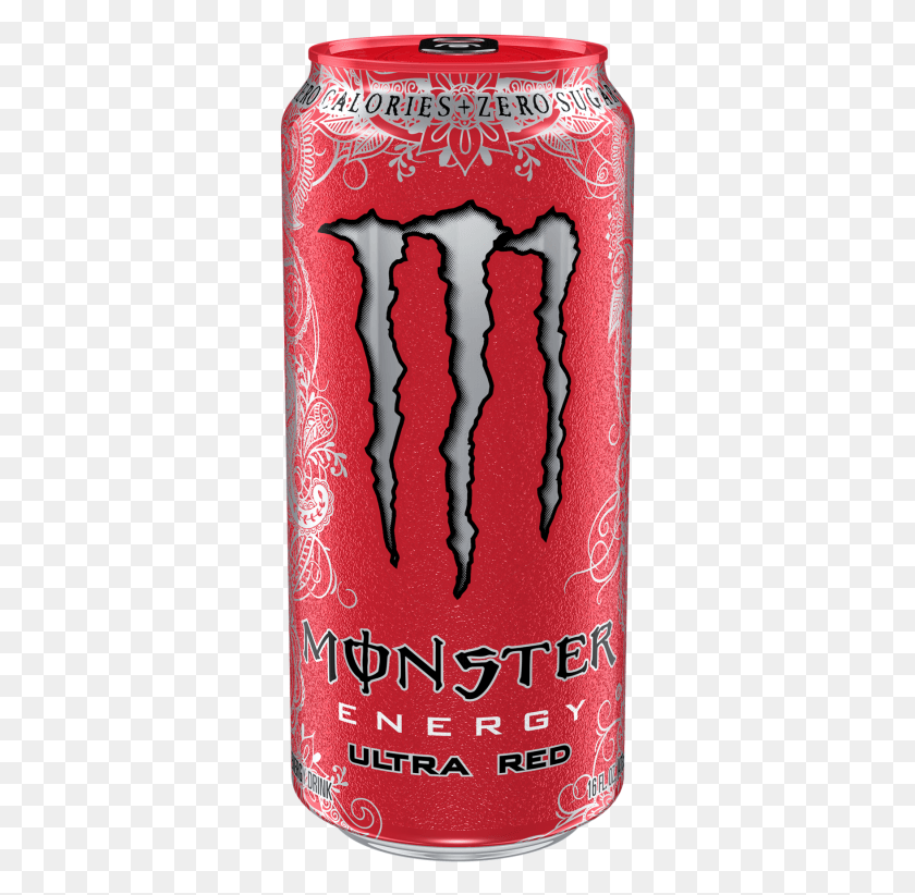 327x762 Ultra Red Monster Ultra Red, Beverage, Drink, Alcohol HD PNG Download