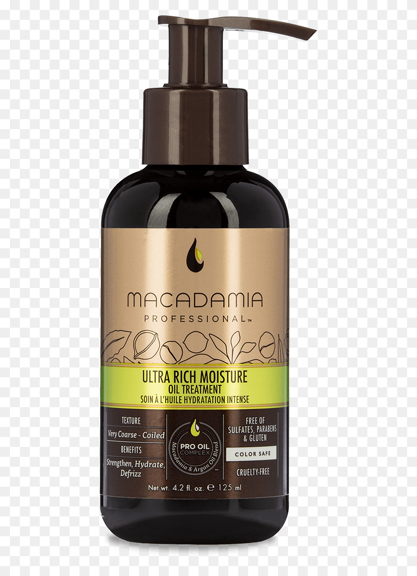 439x1100 Ultra Rich Moisture Oil Treatment Macadamia Professional Nourishing Moisture Oil Treatment, Bottle, Alcohol, Beverage HD PNG Download