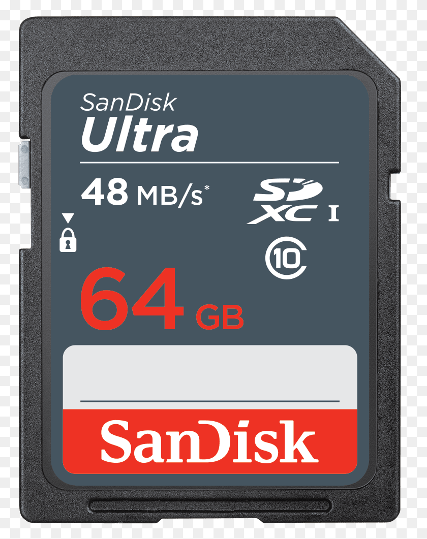 770x1001 Ultra Sdhcsdxc Memory Card Sandisk Sdhc Ultra, Electronics, Phone, Mobile Phone HD PNG Download