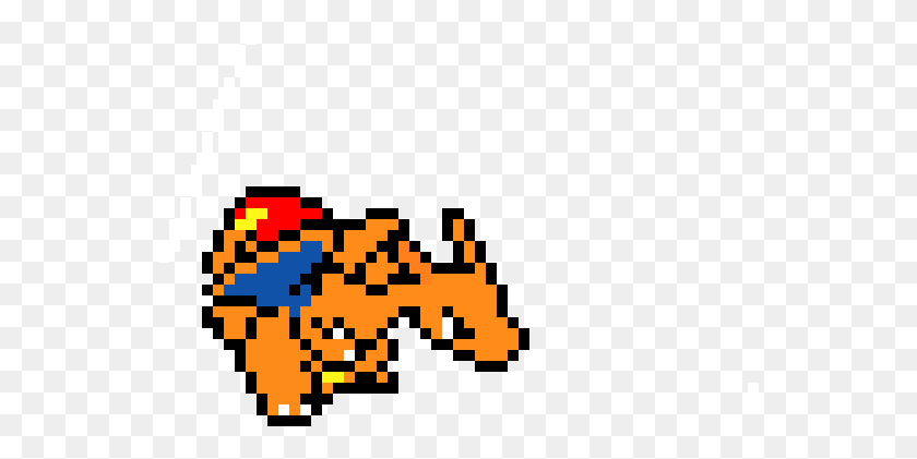 551x361 Umar Charzard Pixel Pokemon Pixel Art Charizard, Pac Man HD PNG Download