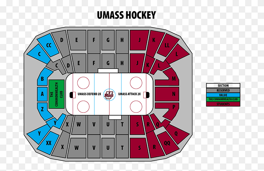 690x484 Umass Ih Seating Chart No Price 2 08af908bae Mullins Center Bowl Seating, Game, Text, Scoreboard HD PNG Download