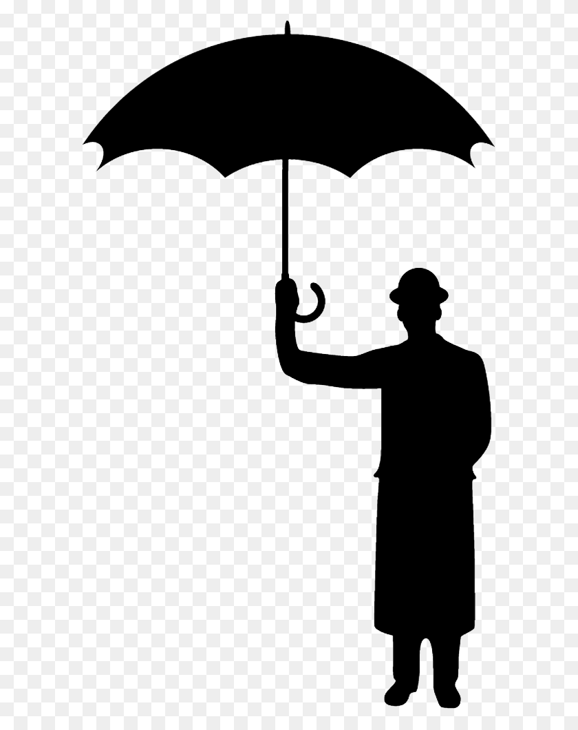 599x1000 Umbrella, Person, Human HD PNG Download