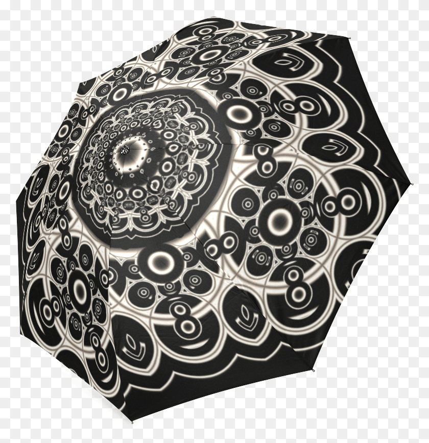 780x808 Umbrella, Rug, Pattern, Doodle HD PNG Download