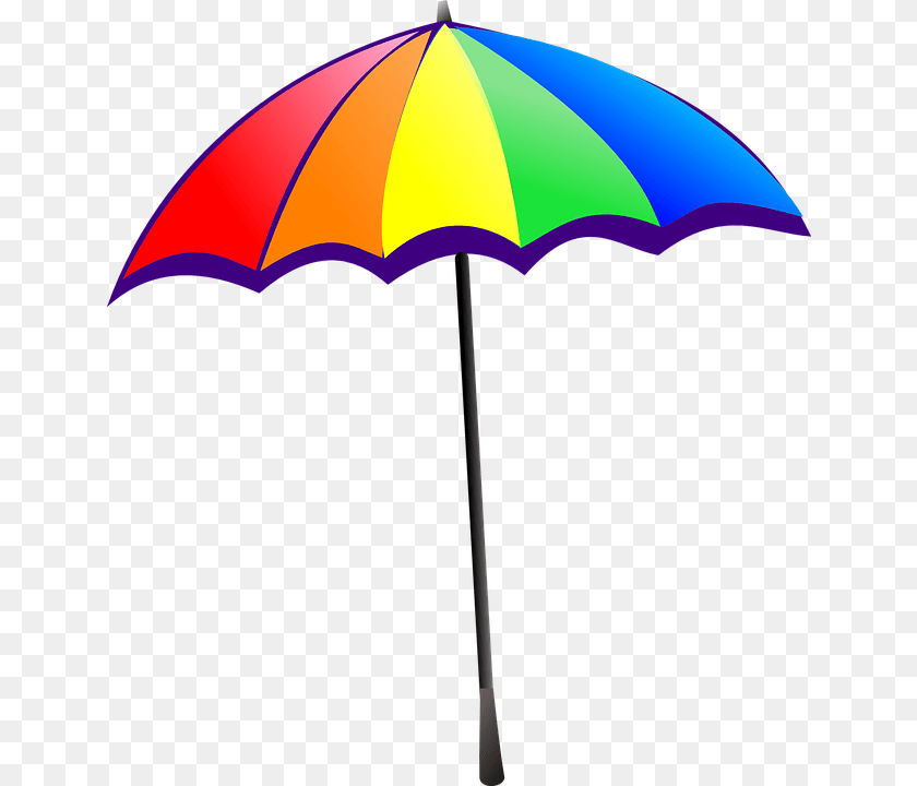 645x720 Umbrella, Canopy Sticker PNG
