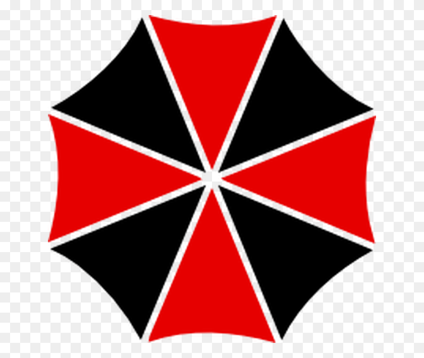 650x650 Descargar Png Umbrella Corp Umbrella Corporation Logo, Ornamento, Patrón, Fractal Hd Png
