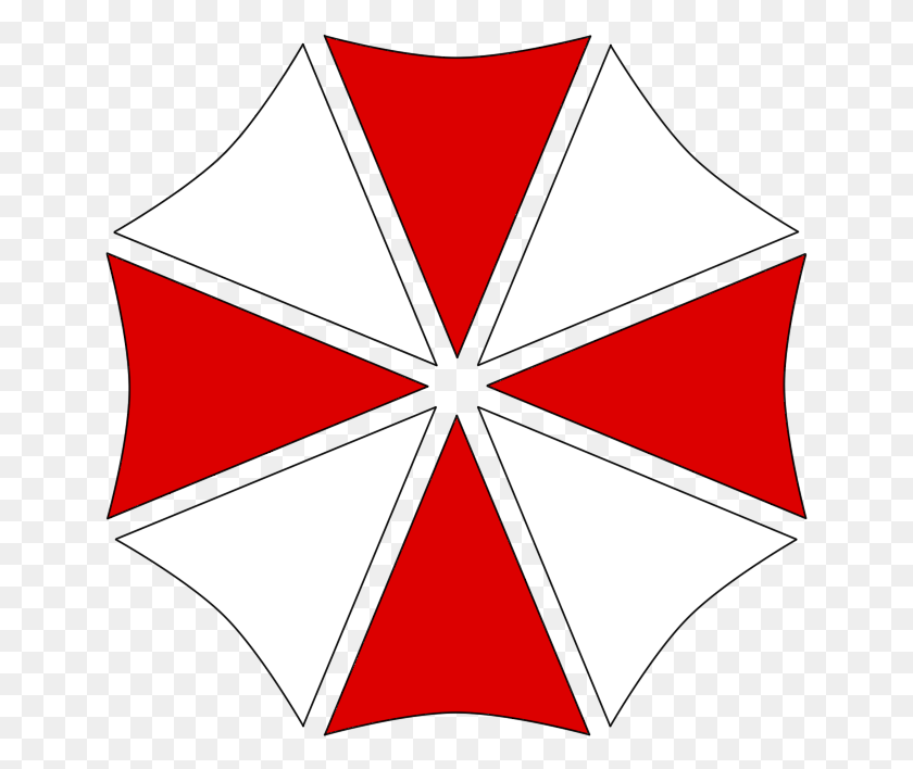 647x648 Descargar Png Umbrella Corporation Umbrella Corporation Logotipo, Patrón, Adorno Hd Png