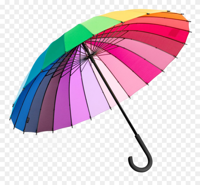 866x797 Umbrella Image Color Wheel Design Umbrella, Canopy, Lamp HD PNG Download