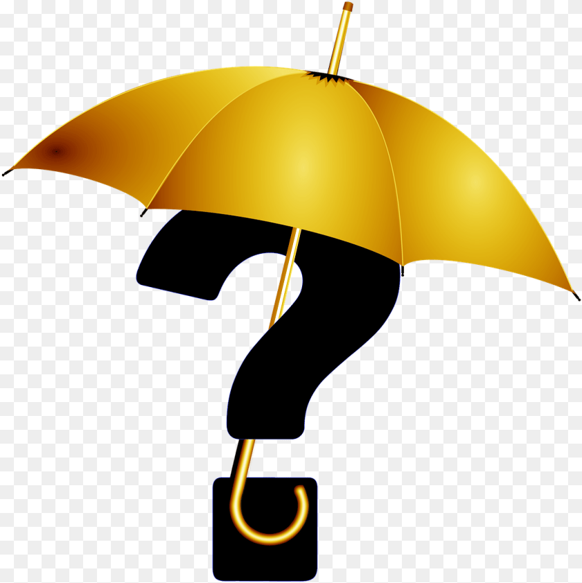 Umbrella Question Mark, Canopy PNG