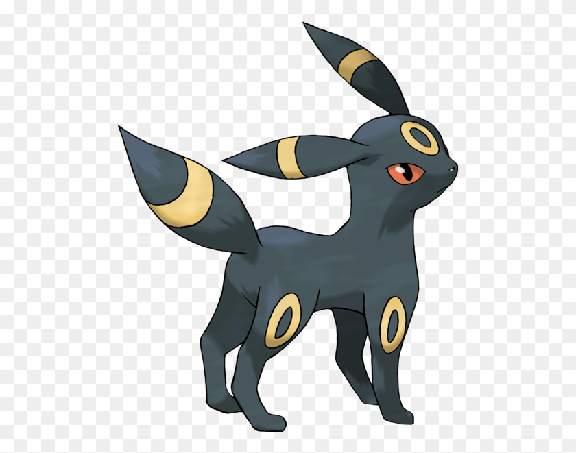 499x601 Umbreon Pokemon Umbreon, Mammal, Animal, Wildlife HD PNG Download