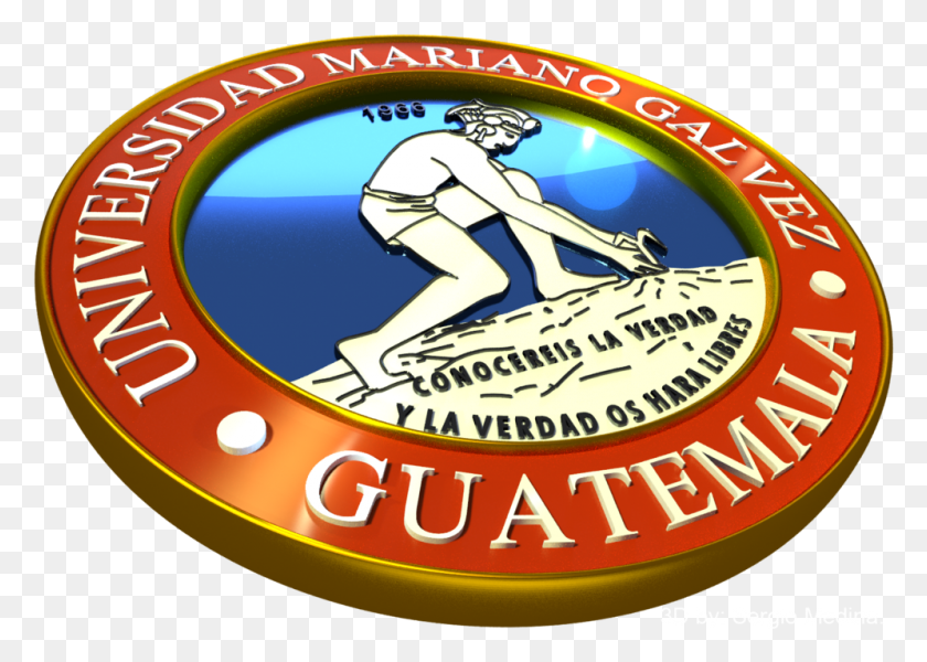 996x690 Эмблема Umg Эмблема Umg Universidad Mariano Galvez, Логотип, Символ, Товарный Знак Hd Png Скачать