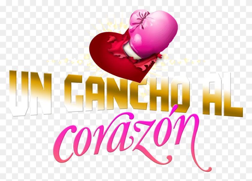 893x626 Un Gancho Al Corazon Logo Gancho Al Corazon, Text, Graphics HD PNG Download