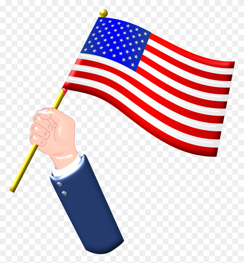 780x844 Una Sola Bandera Un Solo Pas Donde Caben Todas Las American Flag On A Stick Transparent, Flag, Symbol HD PNG Download